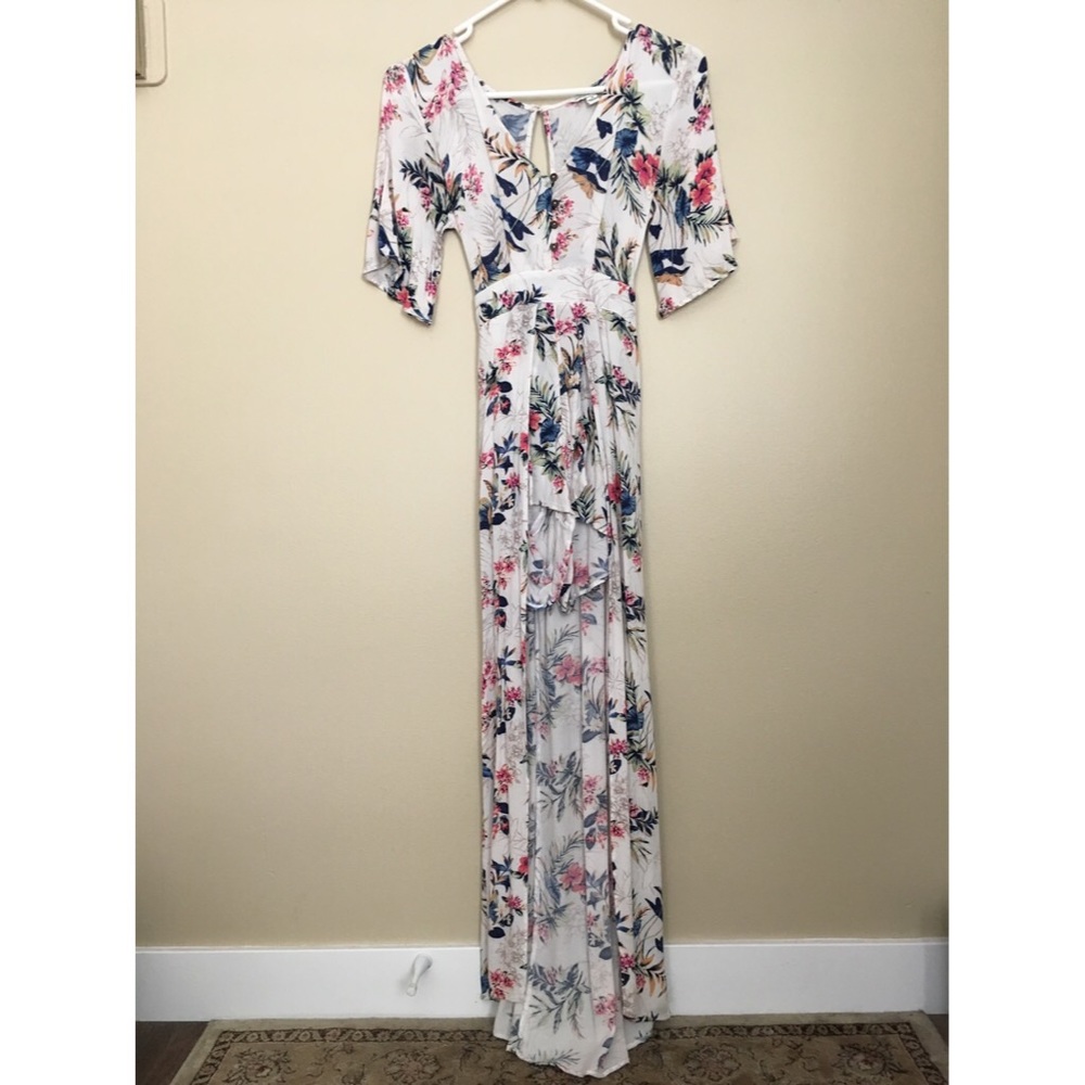 00 American eagle romper maxi dress